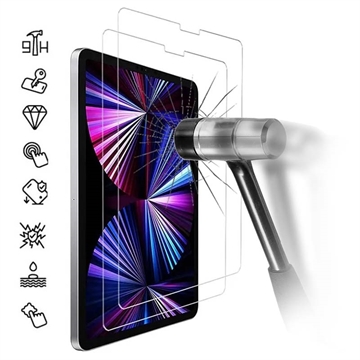 Saii 3D Premium iPad Pro 11 (2021) Beskyttelsesglass - 2 Stk.