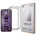 Saii 3D Premium iPhone 14 Max Herdet Glass - 2 Stk.