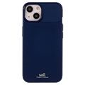 Saii Karbonfiber iPhone 13 Mini TPU Deksel - Blå