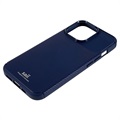 Saii Karbonfiber iPhone 13 Pro Max TPU Deksel - Blå