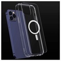 Saii Magnetisk Serie iPhone 12/12 Pro Hybrid-deksel - Gjennomsiktig