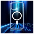 Saii Magnetisk Serie iPhone 12/12 Pro Hybrid-deksel - Gjennomsiktig