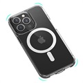 Saii Magnetisk Serie iPhone 13 Pro Max Hybrid-deksel - Gjennomsiktig