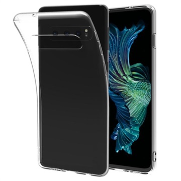 Saii Premium Antiskli Samsung Galaxy S10 TPU-deksel (Åpen Emballasje