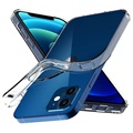 Saii Premium Antiskli iPhone 12 Mini TPU-deksel - Gjennomsiktig