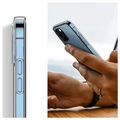 Saii Premium Antiskli iPhone 12/12 Pro TPU-deksel - Gjennomsiktig