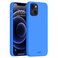 Saii Premium iPhone 13 Liquid Silikondeksel - Blå