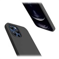 Saii Premium iPhone 13 Pro Liquid Silikondeksel - Svart