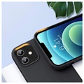 Saii Premium iPhone 12 mini Liquid Silikondeksel - Svart
