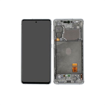 Samsung Galaxy S20 FE Frontdeksel & LCD-skjerm GH82-24220B - Cloud White