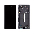 Samsung Galaxy S21 FE 5G Frontdeksel & LCD-skjerm GH82-26414A - Grafitt