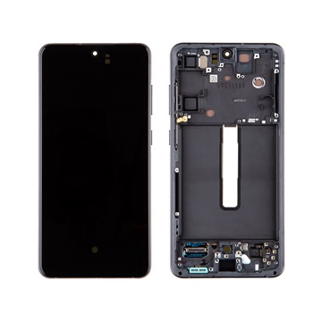 Samsung Galaxy S21 FE 5G Frontdeksel & LCD-skjerm GH82-26414A - Grafitt