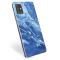 Samsung Galaxy A51 TPU-deksel - Fargerik Marmor