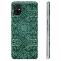 Samsung Galaxy A51 TPU-deksel - Grønn Mandala