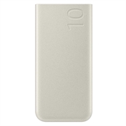 Samsung EB-P3401XUE 10 000 mAh powerbank – 25W superrask lading, 2x USB-C – beige