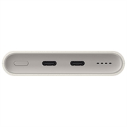 Samsung EB-P3401XUE 10 000 mAh powerbank – 25W superrask lading, 2x USB-C – beige