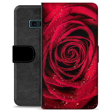 Samsung Galaxy S10e Premium Lommebok-deksel - Rose