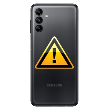 Utskifting av Samsung Galaxy A04s Bakdeksel - Svart