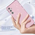 Samsung Galaxy A05s Stylish Glitter Series TPU-deksel - Gjennomsiktig Rosa