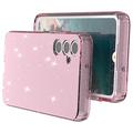 Samsung Galaxy A05s Stylish Glitter Series TPU-deksel - Gjennomsiktig Rosa