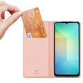 Samsung Galaxy A07 4G Dux Ducis Skin Pro Flip-deksel - Rosa