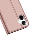 Samsung Galaxy A07 4G Dux Ducis Skin Pro Flip-deksel - Rosa