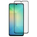 Samsung Galaxy A07 4G/A06 Full Cover Beskyttelsesglass - 9H - svart kant