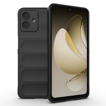 Samsung Galaxy A07 4G Rugged TPU-deksel - Svart