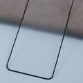 Samsung Galaxy A08 Full Cover Beskyttelsesglass - 9H - svart kant