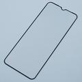 Samsung Galaxy A08 Full Cover Beskyttelsesglass - 9H - svart kant