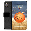 Samsung Galaxy A10 Premium Lommebok-deksel - Basketball