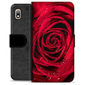 Samsung Galaxy A10 Premium Lommebok-deksel - Rose