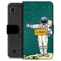 Samsung Galaxy A10 Premium Lommebok-deksel - Til Mars