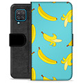Samsung Galaxy A12 Premium Lommebok-deksel - Bananer
