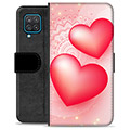 Samsung Galaxy A12 Premium Lommebok-deksel - Love