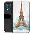 Samsung Galaxy A12 Premium Lommebok-deksel - Paris