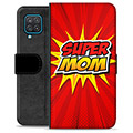 Samsung Galaxy A12 Premium Lommebok-deksel - Super Mamma