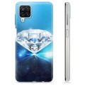 Samsung Galaxy A12 TPU-deksel - Diamant