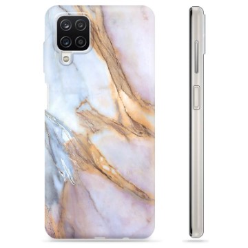 Samsung Galaxy A12 TPU-deksel - Elegant Marmor