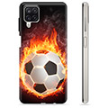 Samsung Galaxy A12 TPU-deksel - Fotballflamme