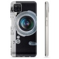 Samsung Galaxy A12 TPU-deksel - Retro Kamera