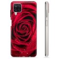 Samsung Galaxy A12 TPU-deksel - Rose