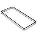 Samsung Galaxy A13 5G Magnetisk Deksel med Herdet Glass - Sølv