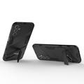 Samsung Galaxy A14/A14 5G Armor Series Hybrid-deksel med Stativ - Svart
