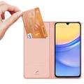 Samsung Galaxy A16 Dux Ducis Skin Pro Flip-deksel - Rosa