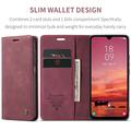 Samsung Galaxy A17 Caseme 013 Series Lommebok-deksel - Rød