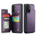 Samsung Galaxy A17 Caseme C22-etui RFID-kortlommebok - lilla