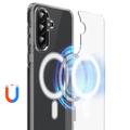 Samsung Galaxy A17 Hybrid-deksel - MagSafe-kompatibel - Gjennomsiktig