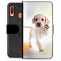Samsung Galaxy A20e Premium Lommebok-deksel - Hund