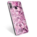 Samsung Galaxy A20e TPU-deksel - Rosa Krystall